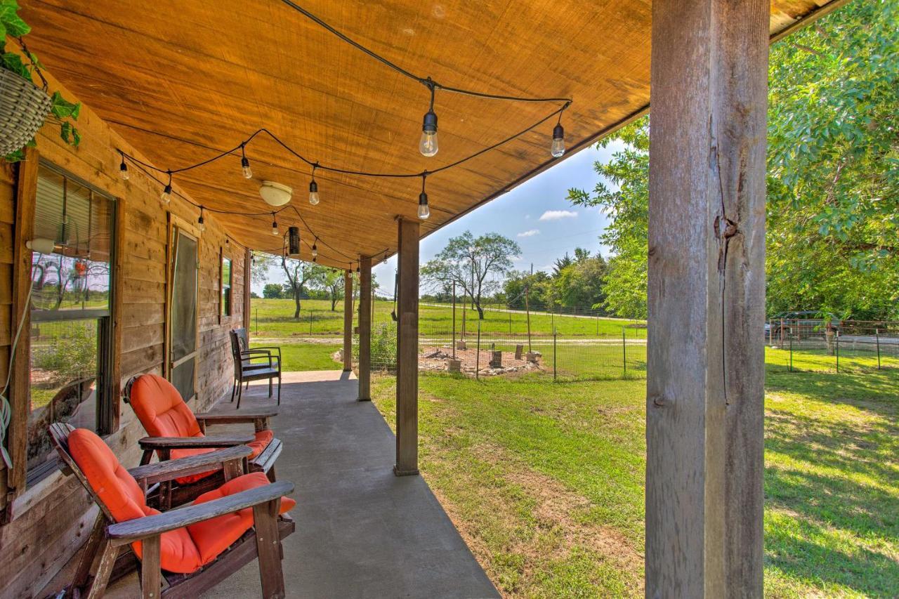 Texas Cabin On 130 Acres Walk To Lake Ray Roberts Collinsville 외부 사진
