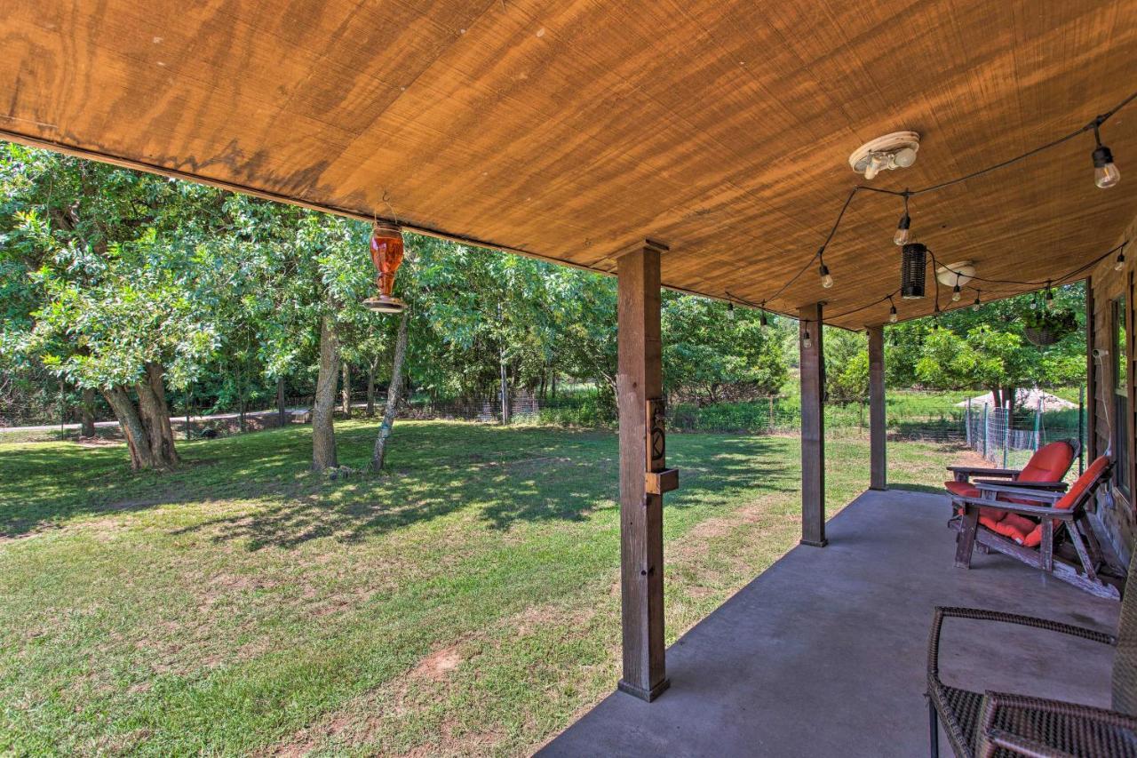 Texas Cabin On 130 Acres Walk To Lake Ray Roberts Collinsville 외부 사진
